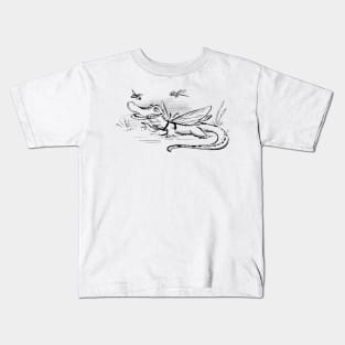 Dragonfly Gator Kids T-Shirt